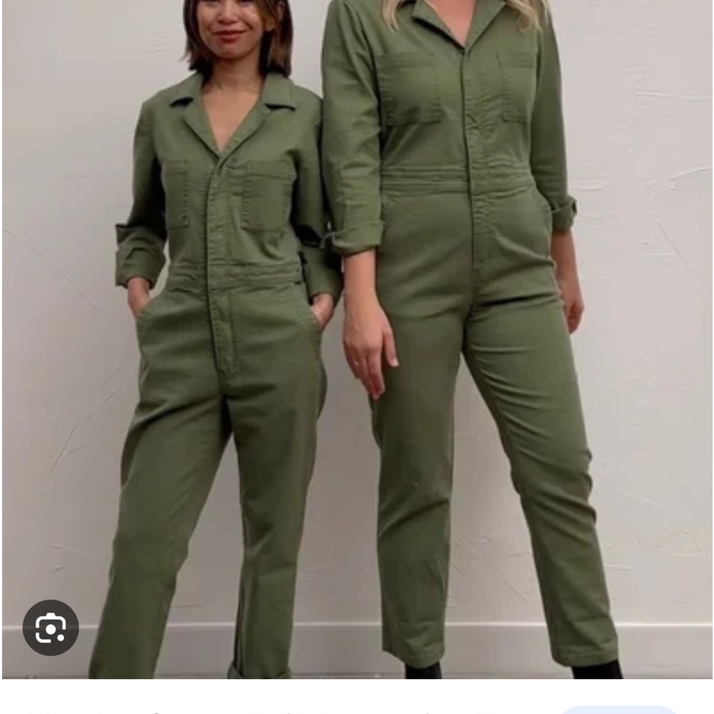 Z SUPPLY Monday jumpsuit in olive.  Size small.